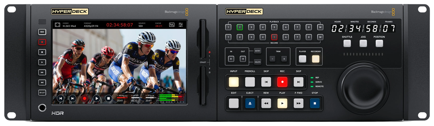 Blackmagic HyperDeck Extreme 8K HDR in unserer Digitalisierung