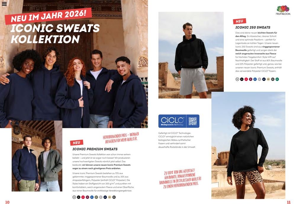 Fruit of the Loom Katalog 2026 – Seite 6