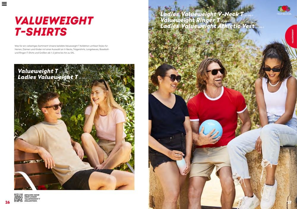 Fruit of the Loom Katalog 2026 – Seite 14