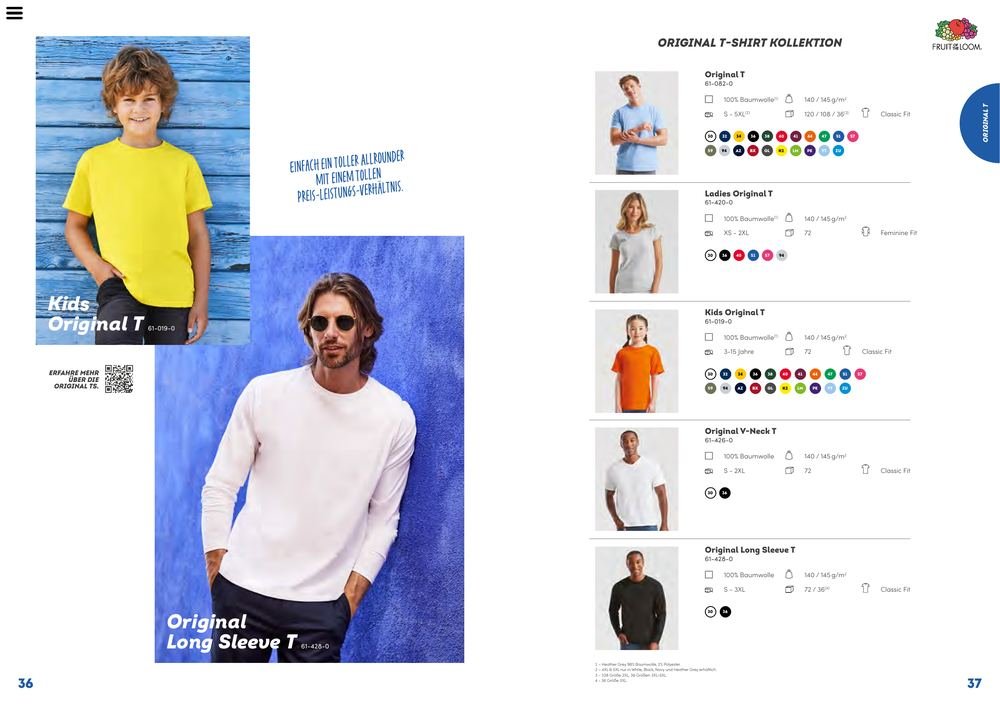 Fruit of the Loom Katalog 2026 – Seite 19