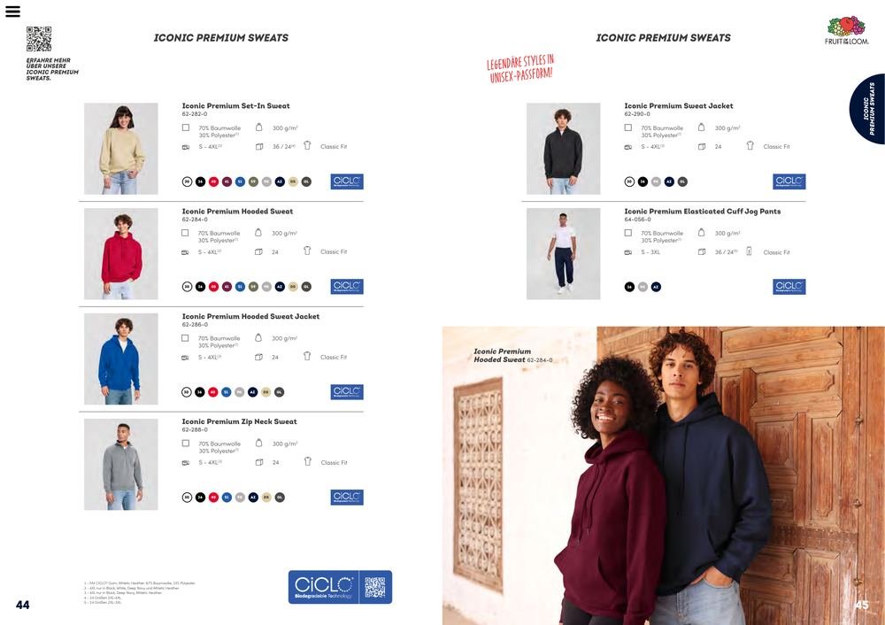 Fruit of the Loom Katalog 2026 – Seite 23
