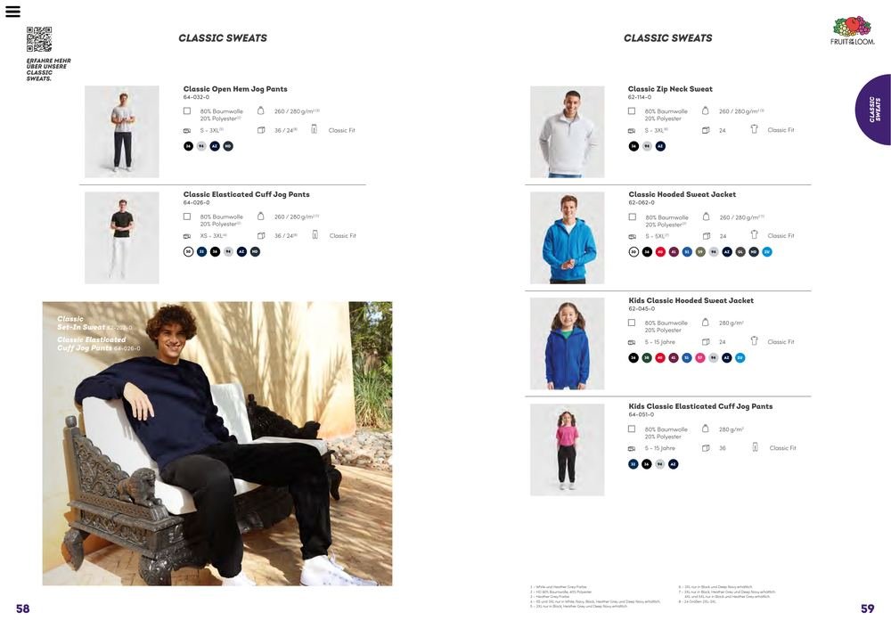 Fruit of the Loom Katalog 2026 – Seite 30