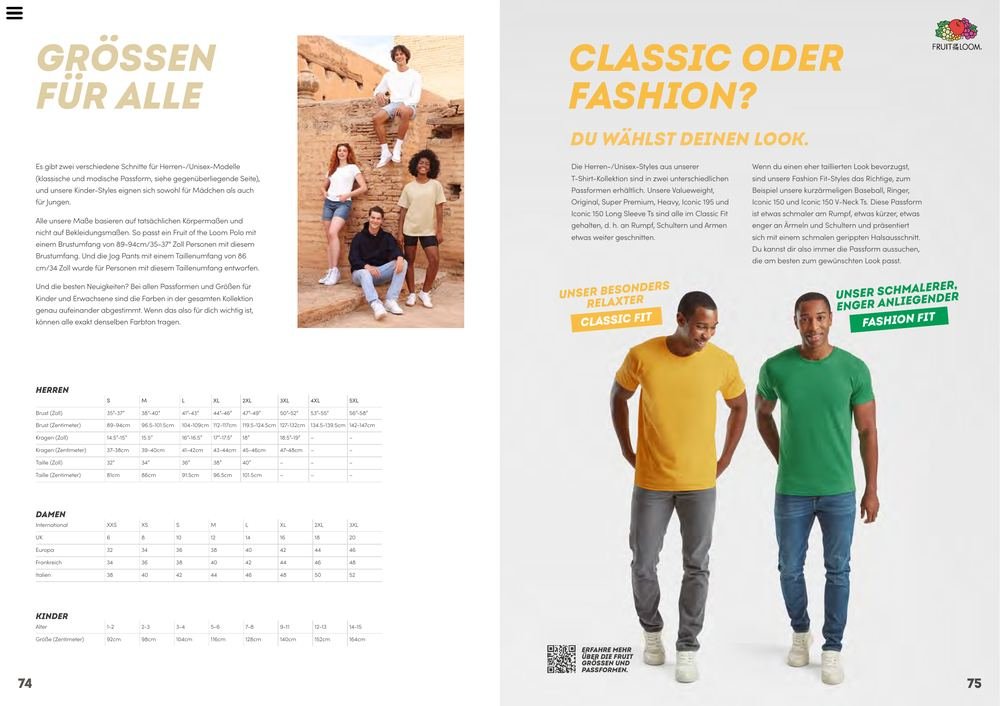 Fruit of the Loom Katalog 2026 – Seite 38