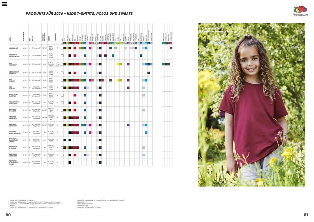 Fruit of the Loom Katalog 2026 – Seite 41