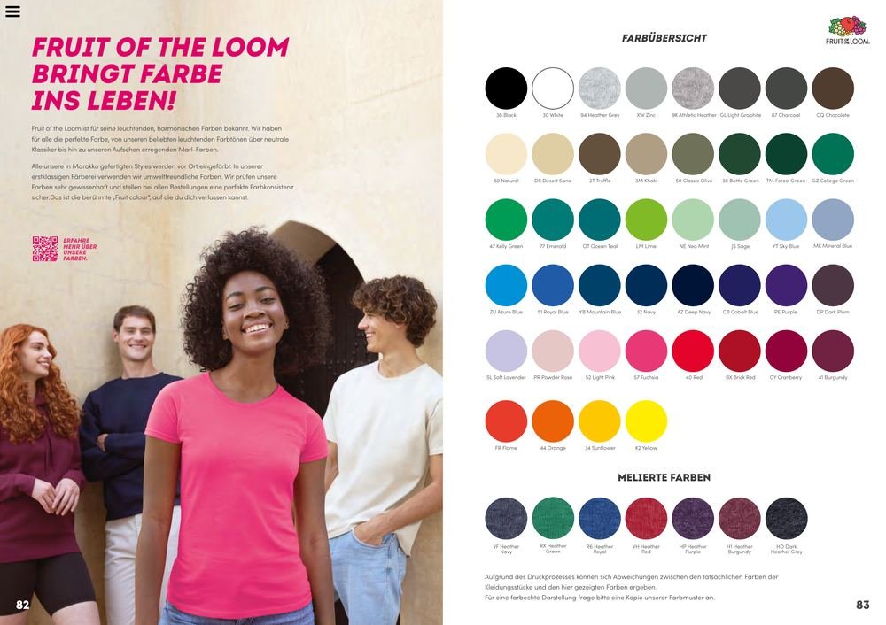 Fruit of the Loom Katalog 2026 – Seite 42