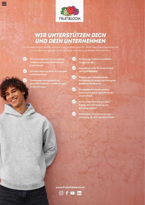 Fruit of the Loom Katalog 2026 – Seite 43