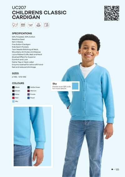 Uneek Katalog 2025/26 – Seite 127