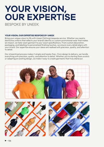 Uneek Katalog 2025/26 – Seite 158
