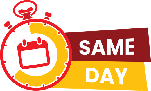 Same Day Lieferung – heute bestellt, heute fertig Same Day Lieferung
