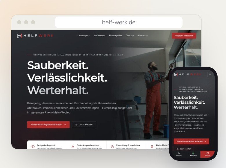 Website HELFWERK