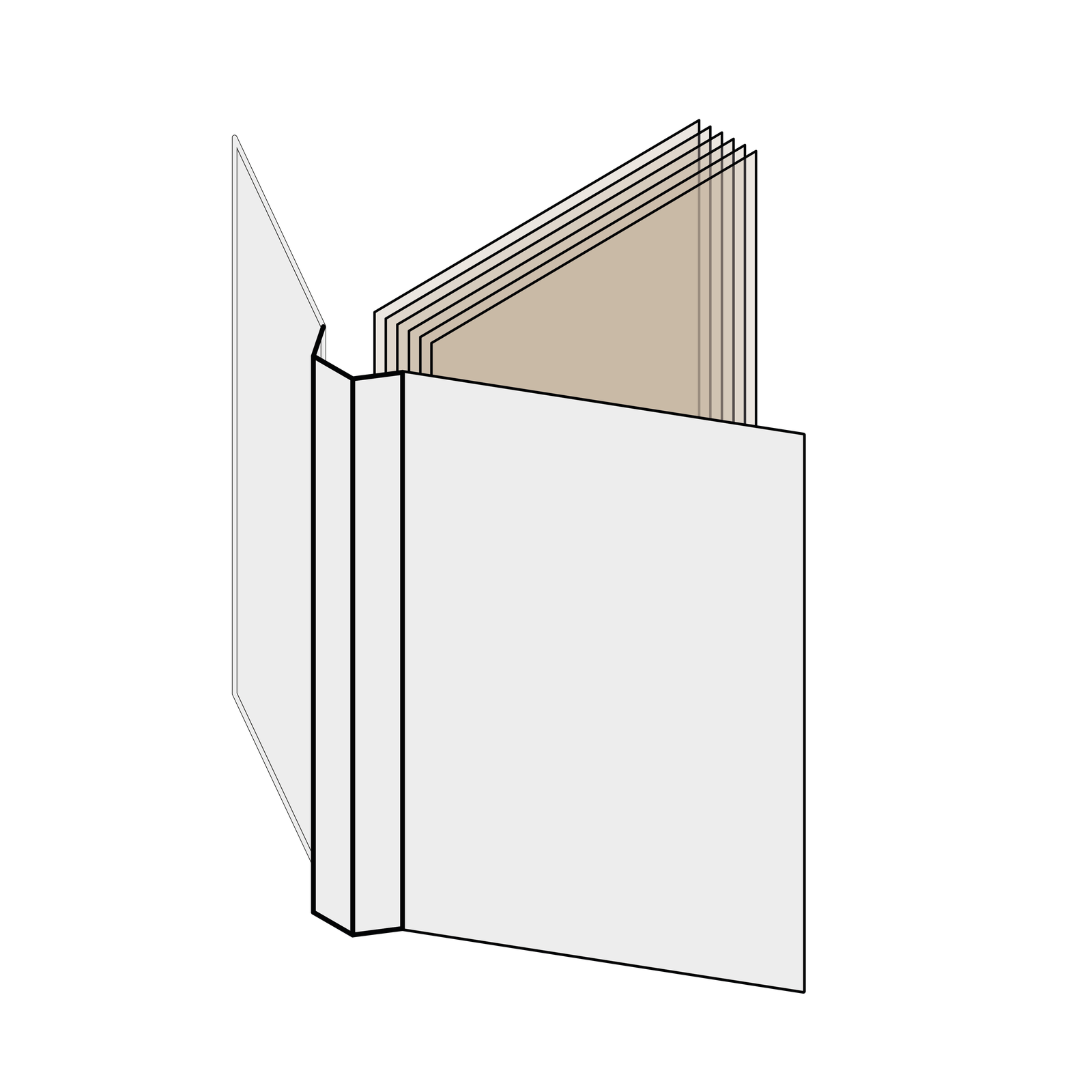 Hardcover-Klemmbindung mit Beschriftung – Bild 3